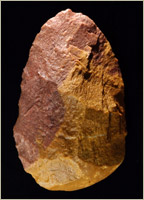 
400,000 Year Old Quartzite Hand-Axe -- American Museum of Natural History